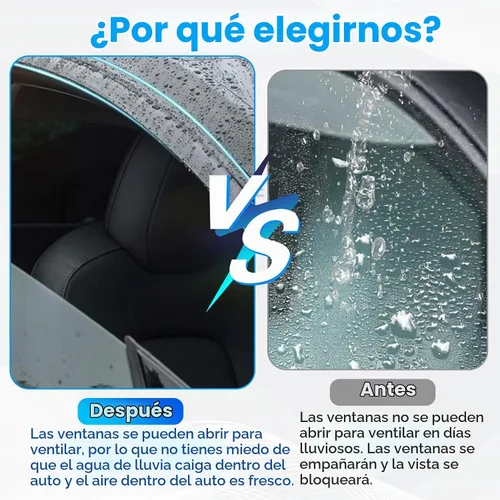 Vista 5 de 4 viseras de ventana protectores de lluvia para 1995-2005 Cavalier