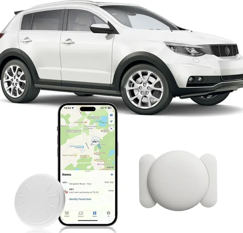 Vista 10 de Rastreador GPS para vehículos, rastreador GPS en tiempo real para el trabajo del coche con Apple Find My (solo iOS), sin suscripción en tiempo real
