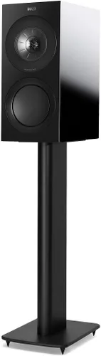 Vista 2 de KEF Altavoces R3 Standmound (par, negro)
