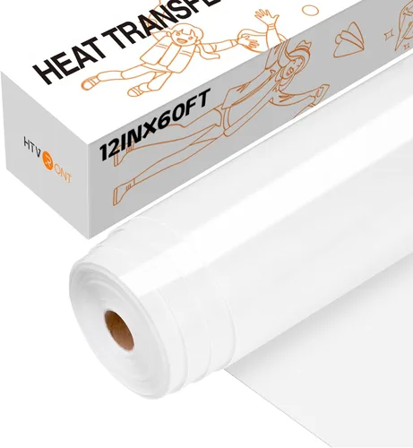 Vista 13 de HTVRONT Paquete de Vinilo HTV en Tonos de Piel - Paquete de 10 rollos de vinilo de transferencia de calor marrón de 12" × 3 pies en tonos de piel 10