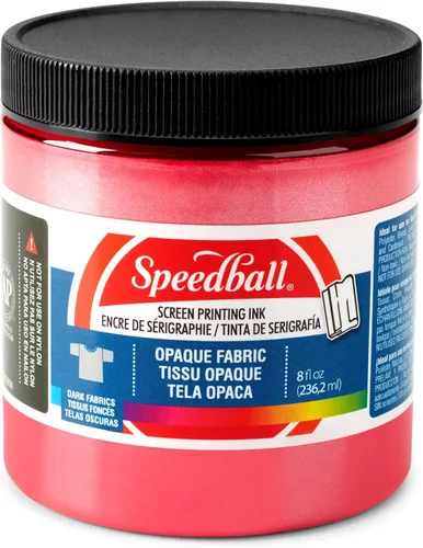 Vista 19 de Speedball 004800 Tinta de serigrafía de tela opaca, 8 fl. oz., Black Pearl