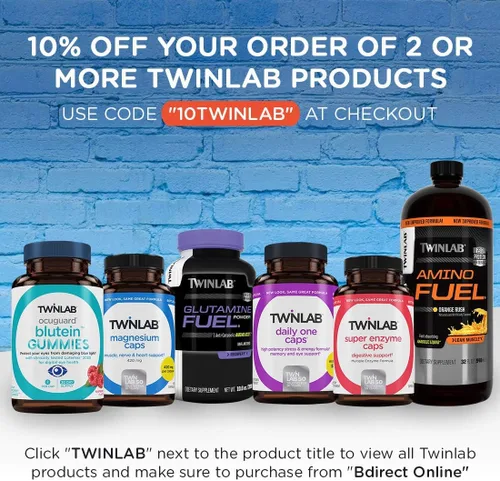 Vista 4 de Twinlab Daily One Caps Suplemento multivitamínico y mineral con hierro, 180 cápsulas
