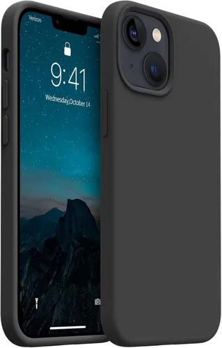 Vista 25 de AOTESIER Funda magnética para iPhone 13 Mini, compatible con MagSafe, protección militar a prueba de golpes, funda de silicona con forro