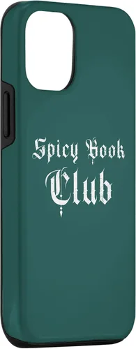 Vista 3 de iPhone 15 Spicy Book Club, lector de libros, Smut, Fanfiction, funda de fantasía