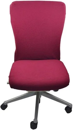 Vista 10 de Funda para silla de oficina con elástico extraíble y elástico para silla de oficina, funda de asiento elástica y elástica, funda universal