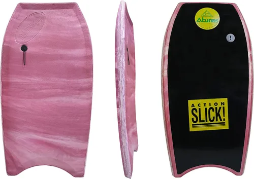 Vista 8 de ATUNAS Tablas de cuerpo, 33 a 43 pulgadas, bodyboard para playa con correa de muñeca, espuma sólida de PE/EVA impermeable de celda cerrada, surf
