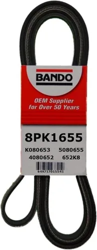 Vista 17 de Bando USA 8PK710 Correa de serpentina de calidad OEM