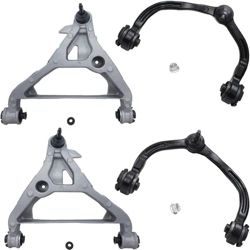 Vista 36 de Detroit Axle - Ejes de eje CV delantero izquierdo y derecho + Reemplazo de juntas esféricas de brazos de control inferiores delanteros para Ford
