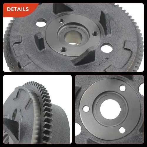 Vista 8 de A-Premium Rotor de volante compatible con Polaris Sportsman 400 500, Big Boss 500, Magnum 500, Ranger 500, Scrambler 500, Worker 500, ATP 500