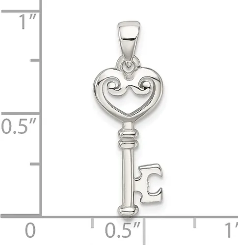 Vista 3 de Collar de plata de ley 925 con dije de corazón pequeño, joyería fina para mujer, regalos para ella