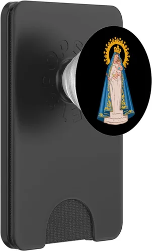 Vista 7 de Virgen María.Virgen de la Caridad del Cobre. PopSockets PopGrip intercambiables de Patrona de Cuba