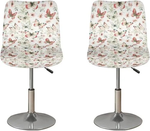 Vista 40 de American Eagle - Juego de 2 fundas para taburetes de bar para sillas de comedor, impermeables, antideslizantes, tamaño universal
