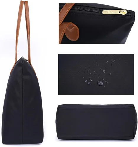 Vista 3 de Bolso de nylon ligero resistente al agua del bolso de mano