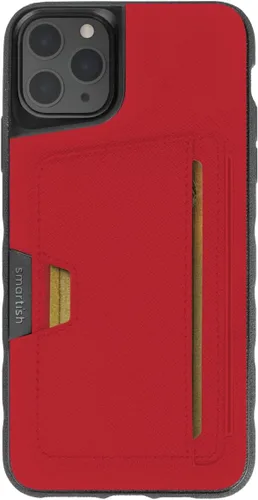 Vista 7 de Smartish - Rojo escarlata - Funda delgada para iPhone 11 Pro Max - Gripmunk [ligera + protectora] Funda fina - Compatible con iPhone 11 Pro Max