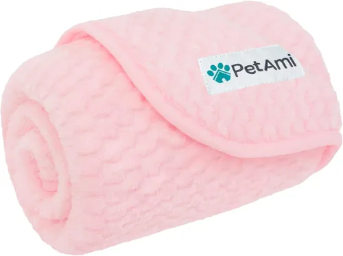 Vista 8 de PetAmi Manta impermeable para perro, manta a prueba de fugas para perros pequeños y medianos, protector de sofá y muebles, manta de forro polar