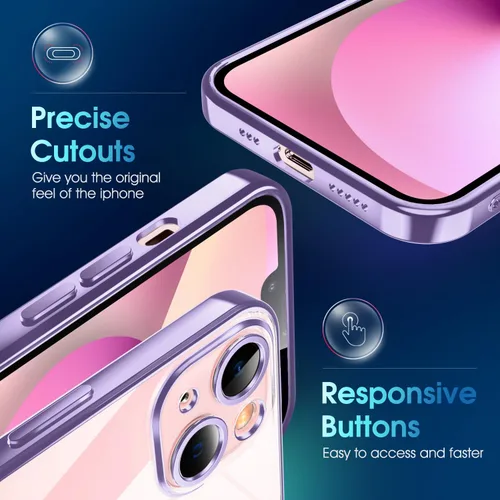 Vista 28 de Supdeal Funda cristalina transparente para iPhone 11, [No se amarillea] [Protección de la cámara] [Probado contra caídas de grado militar] Funda