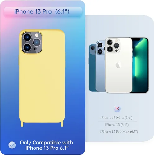 Vista 277 de Funda compatible con iPhone 8 Plus, iPhone 7 Plus/6 Plus/6S Plus con cordón, funda cruzada para iPhone con correa ajustable de silicona para iPhone