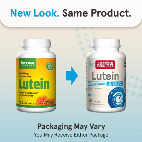 Vista 2 de Suplemento de luteína 0.000705 oz, softgels, de Jarrow Formulas , LU120, 1, 1 Suplemento dietético para la función visual y el apoyo a la salud