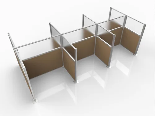 Vista 22 de Versare Kit de cubículo de panel de silencio Paredes de división de estación de trabajo Paredes de cubículo de amortiguación de sonido
