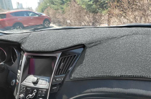 Vista 7 de Cubierta de tablero para Hyundai Sonata 2006 2007 2008 (negro) F168 Fcovergurus - Protector de alfombra con sensor de luz, protector de alfombra