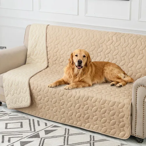 Vista 28 de Ameritex Funda impermeable para cama de mascotas, manta antideslizante para cama de perro, para sofá y muebles, impermeable, nuevo diseño