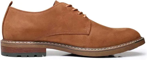 Vista 3 de Zapatos de vestir Oxford casuales con cordones para hombre