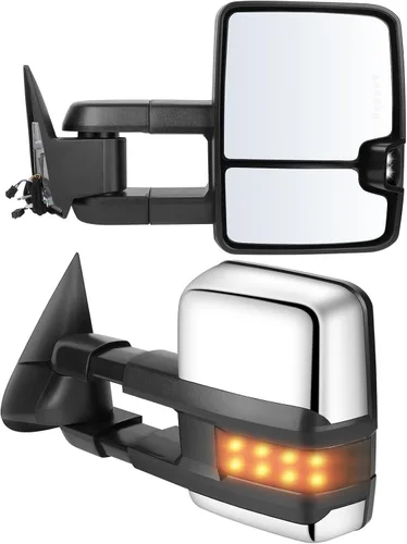 Vista 39 de ECCPP - Espejos de remolque de repuesto para Chevy Silverado 2007-2014