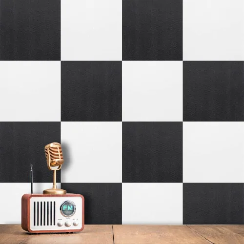 Vista 7 de BXI - Absorbente de sonido, paquete de 16 paneles de absorción acústica de alta densidad de 12 x 12 x 3/8 de pulgada, paneles de absorción de sonido