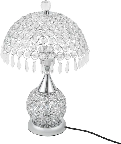 Vista 11 de Lámpara de Mesa, Lámpara de Mesita de Noche Tradicional, Lámpara de Escritorio, Lámpara Geométrica con Sombra para Sala de Estar, Dormitorio
