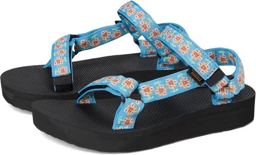 Vista 17 de Sandalia Teva de plataforma universal para mujer Balance Oliva Quemada