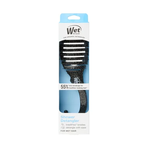 Vista 11 de Wet Brush Cepillo de ducha desenredante para el cabello – Cerdas exclusivas IntelliFlex ultra suaves – Minimiza el dolor y protege contra puntas