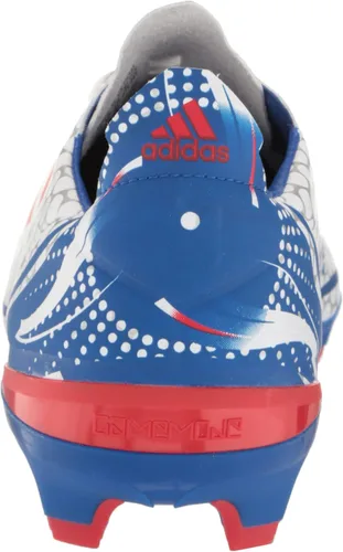 Vista 3 de adidas Tenis de fútbol unisex para adultos y adultos, Cloud WhiteTeam Collegiate RedRoya