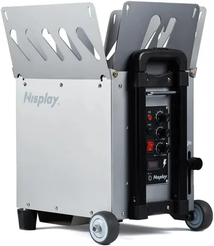 Vista 8 de Máquina portátil de pelotas de tenis (26 libras) - Motor dual para TopSpin y Backspin, más de 80 bolas, máximo 68 MPH, más de 4 horas de juego