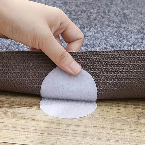Vista 5 de Tiras de cinta autoadhesiva redondas de puntos grandes de 2 pulgadas, cinta adhesiva de montaje de doble cara, impermeable, para el hogar, oficina