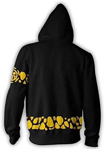 Vista 2 de Colonghsou Luffy - Sudadera con capucha de anime japonés, sudadera de manga larga para cosplay