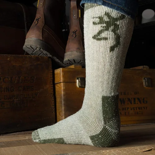 Vista 5 de Browning Calcetines de álamo, 2 pares de calcetines para botas de mezcla de lana
