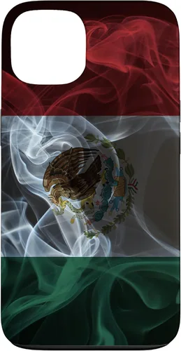 Vista 7 de Smoky Mexico Flag - Funda para iPhone 17 con diseño de orgullo mexicano ahumado
