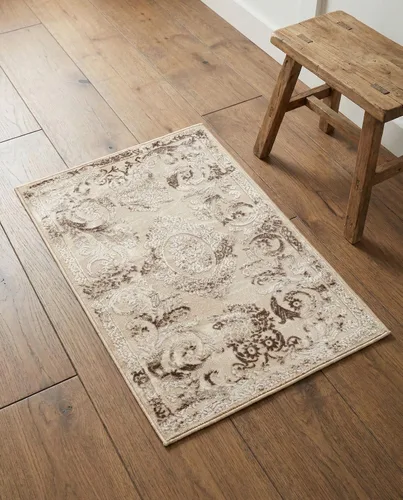 Vista 4 de Rugs.com Alfombra de la colección Finsbury, alfombra mediana de 2 x 3 pies, color beige, perfecta para salas de estar, comedores grandes, planos