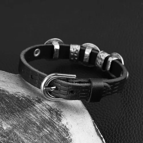 Vista 3 de HZMAN Pulseras vikingas trenzadas de cuero para hombres y niños, estilo nórdico, vintage, árbol de la vida, pulsera de talismán, regalo de joyería