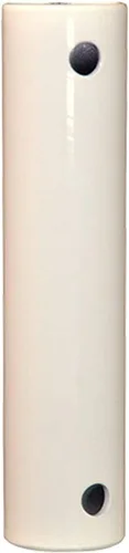 Vista 6 de Fanimation DR1SS-18BLW 18" Varilla descendente de acero inoxidable (1"): Negro