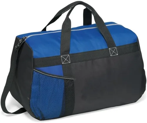 Vista 3 de Customized Girl Agregue su nombre Football Design Sports Duffel Bag Bolsa de lona para gimnasio