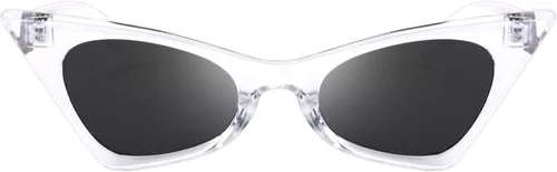 Vista 10 de FEISEDY Gafas de sol polarizadas de gran tamaño, ajuste sobre lentes de sol de moda, protección UV400, B2922, 65mm Lente negra/gris