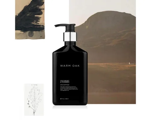 Vista 6 de Gilchrist & Soames Warm Oak Loción para manos y cuerpo, 9 onzas, aceites esenciales, natural, todo tipo de piel, cero parabenos, sulfatos y ftalatos
