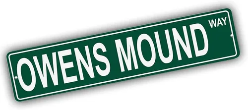 Vista 134 de Ohio Mountains Pick Your Mountain Compatible/repuesto para Acme Hill United States Mountain aluminio metal metal metal estilo letrero de calle