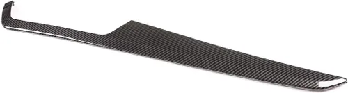 Vista 4 de YIWANG Cubierta de panel de protección de consola central de automóvil de fibra de carbono ABS para Mercedes Benz Clase C W204 2010-2013 accesorio