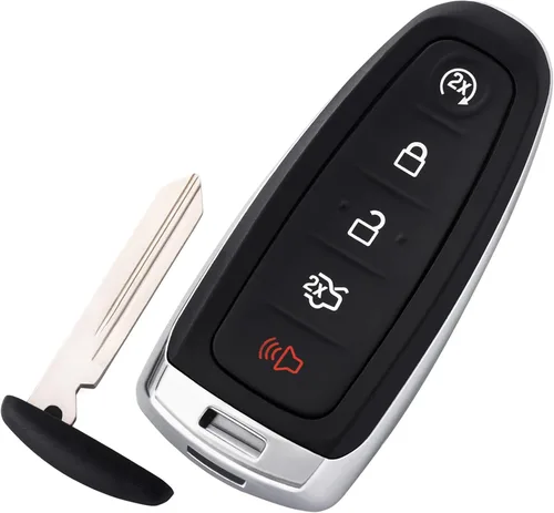 Vista 9 de HelloAuto Funda para llavero para Ford Explorer Edge, para 2011-2015 Flex Taurus 2013-2019, para Expedition Focus Lincoln MKS MKT MKX Navigator