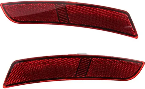 Vista 5 de Para Chevy Camaro 2016-2020 Conjunto de luz de señalización trasera lado del conductor rojo Coupe/Convertible DOT certificado GM2860113 23126885