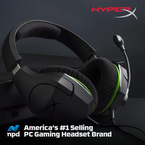 Vista 5 de HyperX CloudX Stinger Core - Official Licensed for Xbox Gaming Headset with In-Line Audio Control Immersive In-Game Microphone