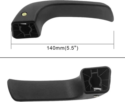 Vista 5 de 20833606 - Kit de manija de puerta interior delantera izquierda para Cadillac Escalade 2007-2011 Chevy Avalanche Cheyenne Silverado Suburban Tahoe