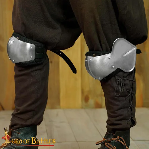 Vista 6 de Lord of Battles Armadura medieval de acero para juego de rol, armadura de pierna de policía perfecta para LARP, cosplay, Halloween, SCA, Renfair